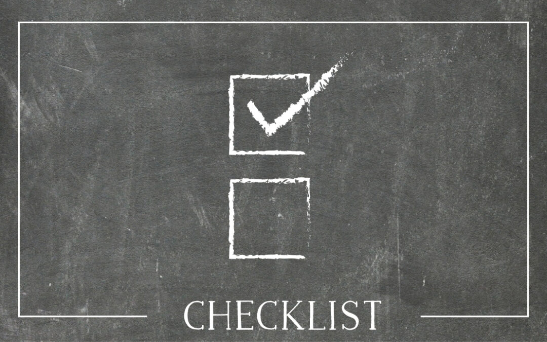 101 IDEAS CHECKLIST: Content & Opt-In’s